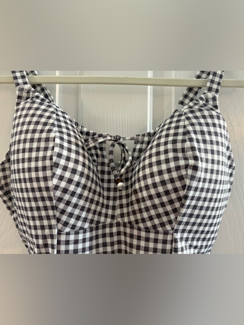 ELOMI  Swimsuit- Grey Marl Checkmate
Wireless Molded Swimsuit. SZ 18/US
22/UK